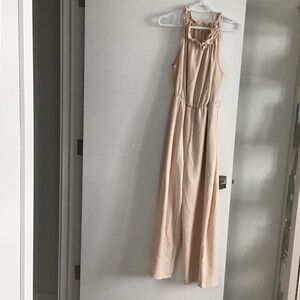 SHEIN Beige Jumpsuit